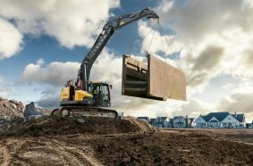 Volvo ECR255 crawler excavator