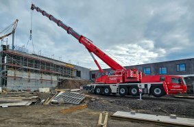 The new Grove GMK5250XL-1 for DS Lausnir.