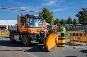 Unimog in the spotlight at the 4th German Snow Plow Championship