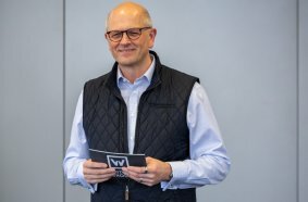 Paul Holmes, Managing Director of the Wirtgen Group subsidiary Wirtgen Ltd. in the UK.