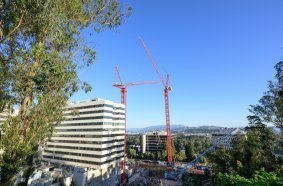 One WOLFF crane assembles