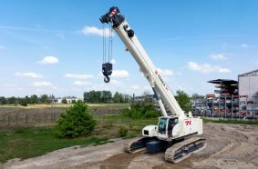 Raimondi to address market demand with the launch of its first telecrawler crane line engineered by Terex Rough Terrain Cranes