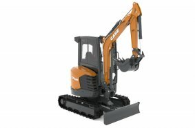 CASE Construction Equipment next-gen mini excavator