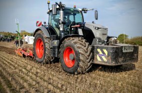Tractor of Farm Influencer Olly Harrison