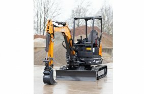CASE Construction Equipment next-gen mini excavator
