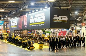 MB Crusher at Intermat 2024