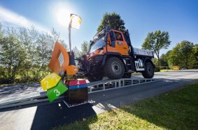 Unimog in the spotlight at the 4th German Snow Plow Championship