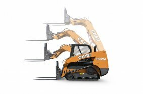 CASE Construction Equipment B Series compact track loader with bi-directional self-leveling