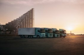 New electric truck range