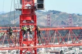 One WOLFF crane assembles