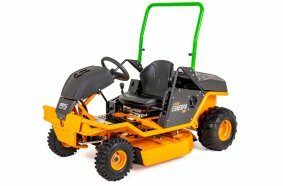 The innovation from AS-Motor: Electric high grass ride-on mower with rechargeable battery system