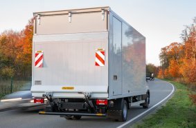 The weight optimized PTC 1000 LLW tail lift at the IAA.