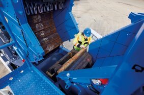 Tool-free opening of the Kleemann crusher is a further positive feature that guarantees fast service and maintenance.