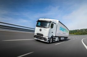 eActros 600 Sattelzugmaschine - zero-emission; CO2-neutral; electric; battery; e-mobility; e-truck; Weltpremiere; Mercedes-Benz