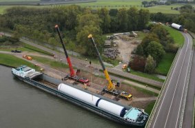 The Logistical Power behind Wind Farm Goyerbrug