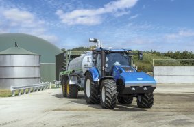 New Holland Methane Powered Tractor