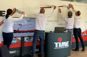 The STEIGER® T 1000 HF was unveiled during the TIME press conference at the APEX trade show in Maastricht.