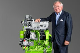 Lord Bamford and the JCB hydrogen engine