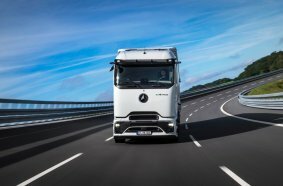 eActros 600 Sattelzugmaschine - zero-emission; CO2-neutral; electric; battery; e-mobility; e-truck; Weltpremiere; Mercedes-Benz