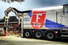 Versatile: The Dino12 suction excavator from MTS Mobile Tiefbau Saugsysteme GmbH.