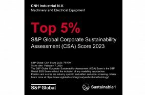 CNH among top 5% in S&P Global Yearbook and high scorer in Dow Jones Sustainability World & North America Indices