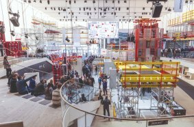 Five times a day, PERI product experts will give live demonstrations of how valuable time can be saved at construction sites – all while maintaining the same high quality and safety standards.