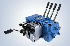 With the modular RM Global valve platform from Bosch Rexroth, load-sensing control valves for medium-weight Off-highway machines can be implemented flexibly and in an energy- and cost-efficient manner. 