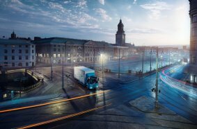 Volvo FL Electric city night