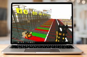 Pressebild Flexibility warehouse simulator