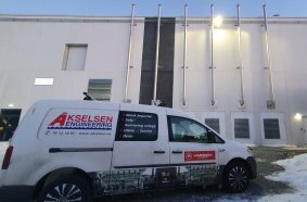 Providing emergency power in extreme weather conditions for the salmon industry in Norway