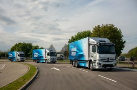 	Kickoff for the eActros Roadshow: Across Europe with All-electric Trucks