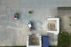 Example collision avoidance. The CAS application software enhances the safety of mobile work machines and reduces development times for OEMs using proven hardware and software components from the BODAS Ecosystem by Bosch Rexroth.
