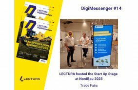 LECTURA hosted the Start Up Stage at NordBau 2023