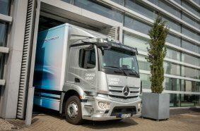 	Kickoff for the eActros Roadshow: Across Europe with All-electric Trucks