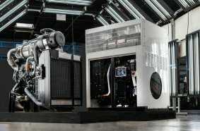 Yanmar America will showcase the Powerpack version of its highest rated industrial engine, the 4TN107FTT, at CONEXPO 2023.