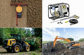 Product launches of December (DEVELON excavators, CASE IH headers, Komatsu loaders, and more)