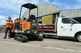 EMS Supplies First Develon Electric Excavators in Ireland