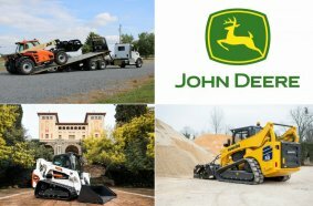 Product launches of May (Bobcat skid steer loaders, John Deere mowers, JLG trailers, and more)