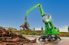 The new SENNEBOGEN 824 G impresses with increased performance and low consumption in recycling or scrap.