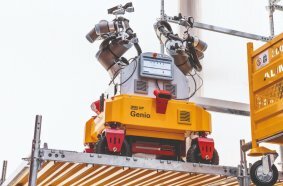 With Genio, PERI will be showing how robots will be able to support the assembly of scaffolds in the future in order to relieve the strain on labourers.