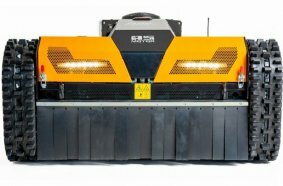 Mow steep slopes faster - without turning