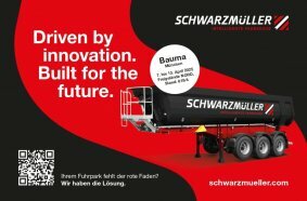 Schwarzmüller at BAUMA 2025: Driven by innovation. Built for the future