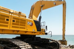 The Cat® 395 Long Reach Excavator (LRE) combines premium performance and simple-to-use technology.