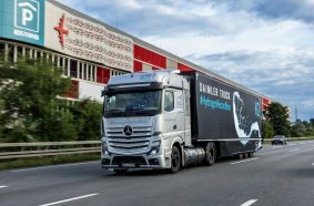 Daimler Truck successfully demonstrates development objective of 1000+ km range with hydrogen truck.