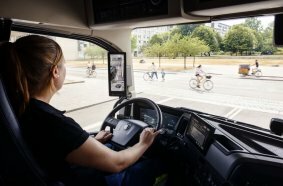Volvo Trucks' FM and FH Aero models both scored the maximum five stars in Euro NCAP's first safety test for trucks.
