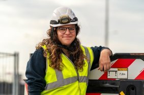 Julie Wolf is managing the refurbishment work for the French company Altrad Endel.