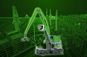 SENNEBOGEN is launching the new G-series port material handler with Green Hybrid energy recovery system, the 875 G Hybrid, at bauma 2025.