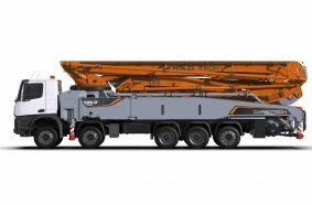 CIFA introduces the new K60H with 7-section boom: a new benchmark in the 60-meter class