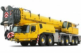 A Grove GMK6400-1 all-terrain crane, a popular model in Brazil, will be on display at M&T Expo.