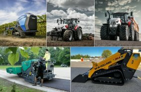 Product launches of November: part 2 (Vögele pavers, Steyr tractors, New Holland skid steer loaders, and more)